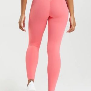 GYMSHARK X WHITNEY SIMMONS V3 LEGGINGS PEONY PINK LEGGINGS